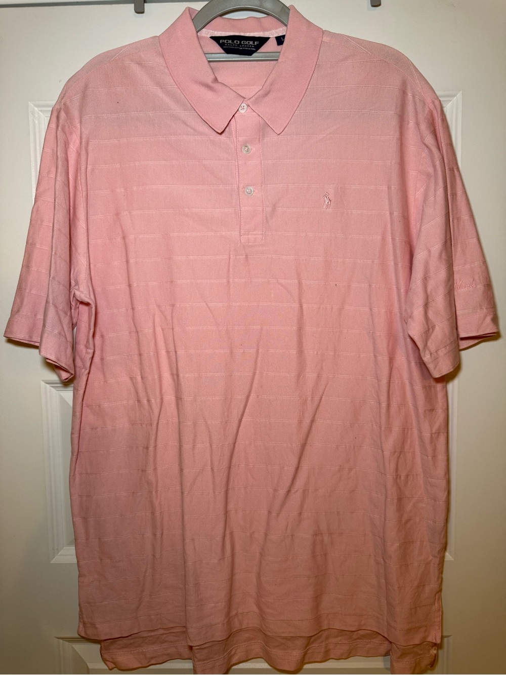Pink Polo Golf Shirt